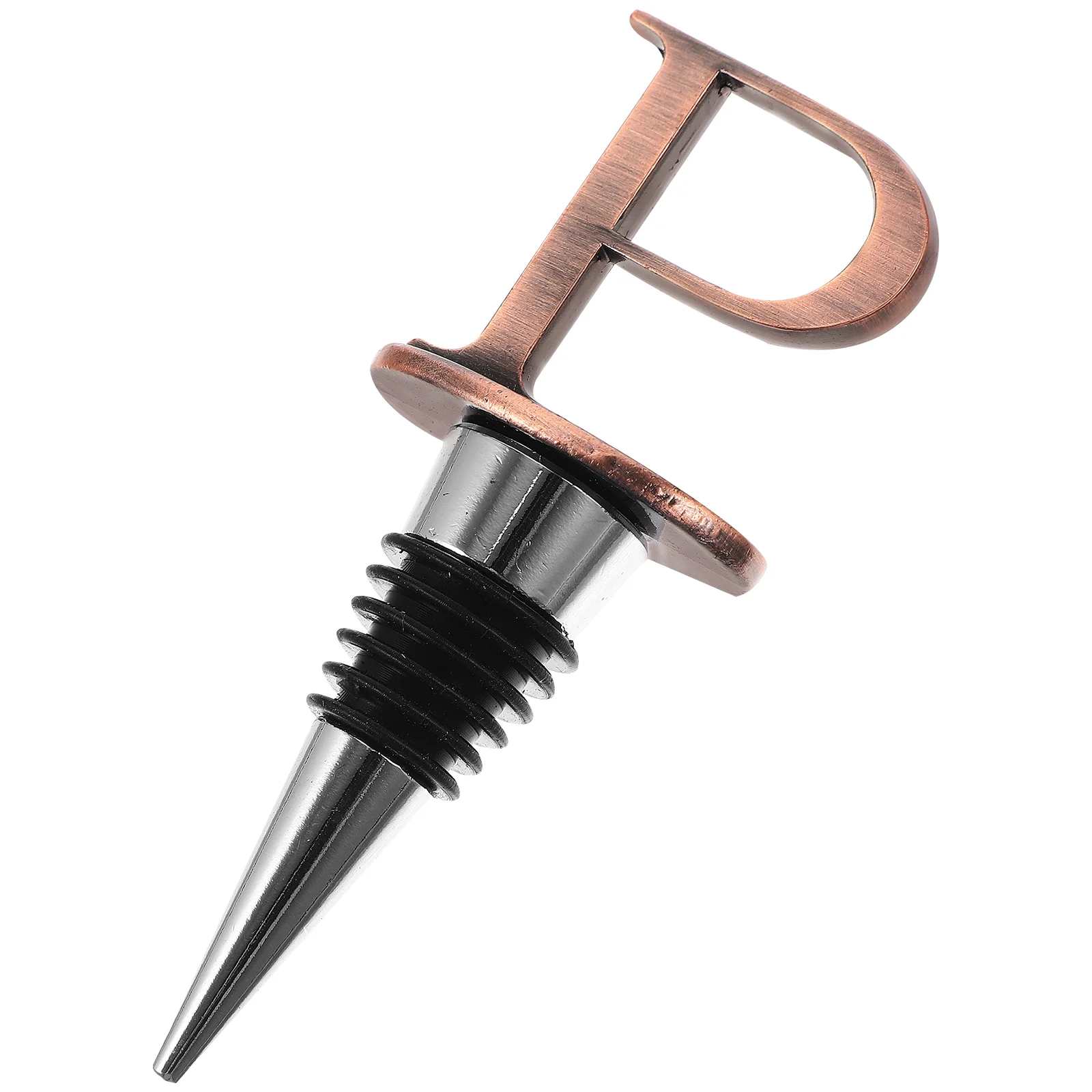

Stopper Bottle Letter Plug Decorative Pump Saver Alphabet Whiskey Beer Metal Champagne Cork Initial Topper Wedding
