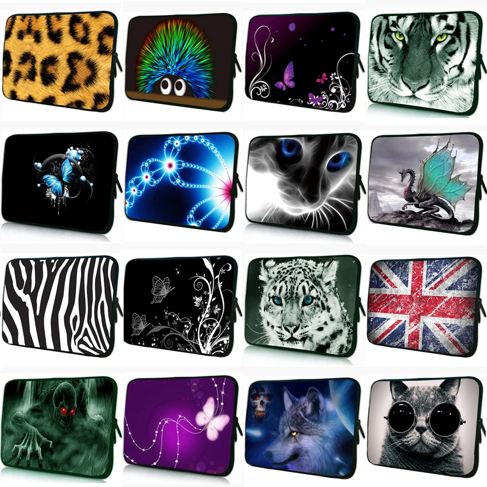 

Viviration 7 8 10" Tablet Sleeve Bag Laptop 11.6 12.5 13.3 14 15 16 17 inch Cover Case Funda Pouch For Toshiba iPad Lenovo HP