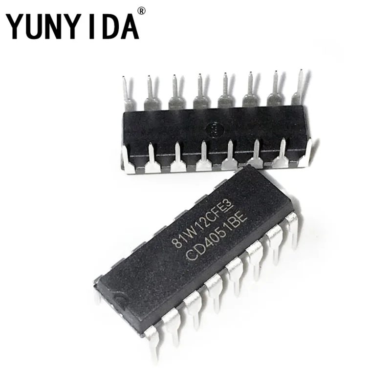 Новые и оригинальные DIP CD4051BE CD4052BE CD4053BE CD4054BE CD4060BE CD4066BE CD4068BE CD4069UBE CD4070BE 5 шт. |