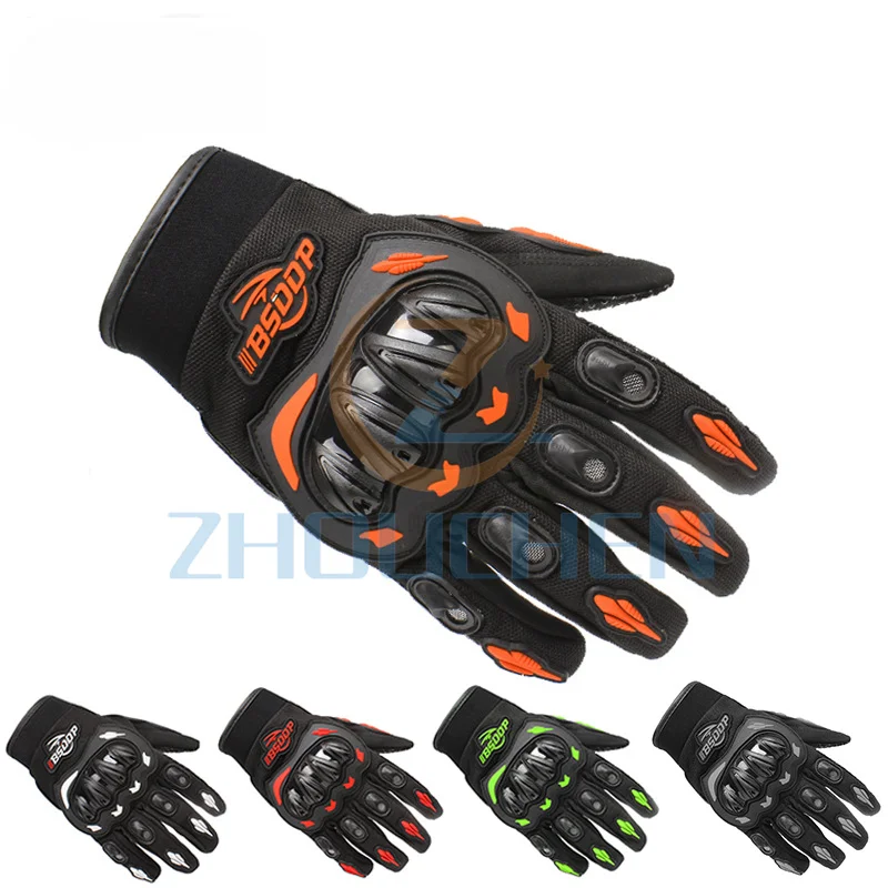 

Summer Motorcycle Accessories Gloves Men Breathable Guantes CF Moto Fox Racing Riding Sportster Protection Waterproof Cafe Racer