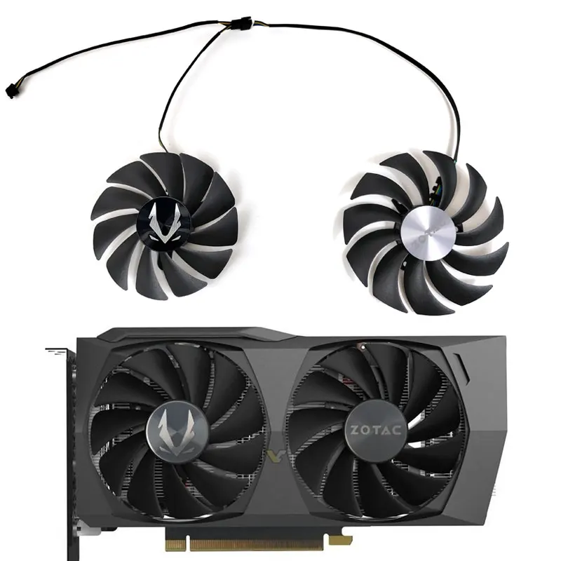 89 мм 100 CF1010U12S CF9015H12S RTX3070TI 3070 кулер графического процессора для Zotac RTX 3070TI