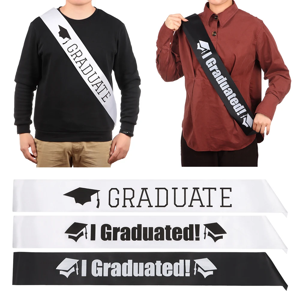 2022 атласный пояс унисекс реквизит для фотобудки празднования старшей школы и