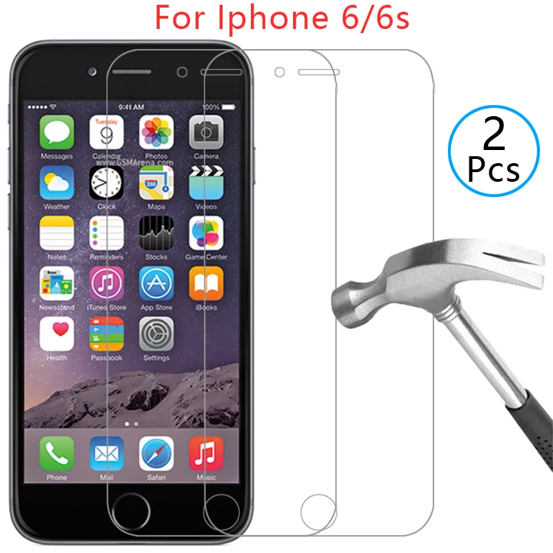 

protective tempered glass for apple iphone 6 s 6s plus screen protector on iphone6 6plus 6splus s6 6p 6sp i6 film i phone iphon