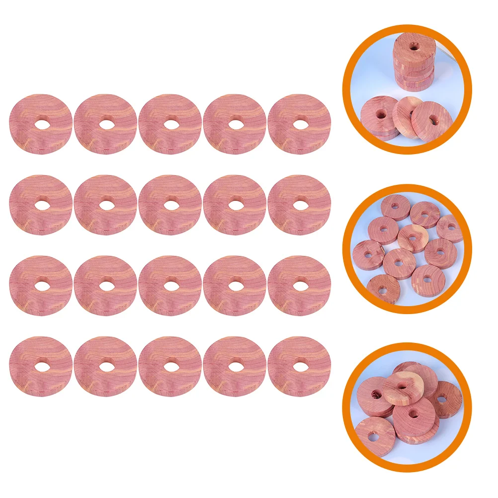 20 шт. натуральные ароматные блоки из кедрового дерева устойчивые к моли диски для