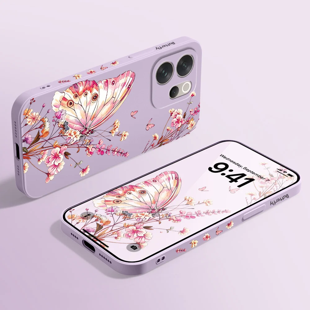 Фото Чехол для телефона Butterfly Sprig для Vivo V70 V70E V60 V60E V50 V50E V40 V40E V30 V30E V29 Lite V29E V27 V27E V25 V25E Pro №4