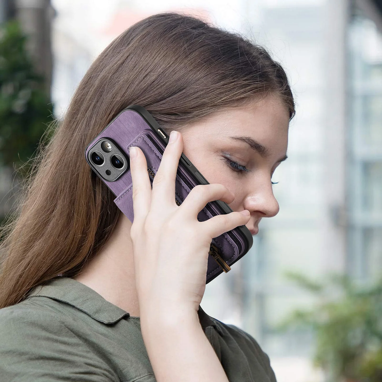 Чехол-кошелек на молнии для Huawei Honor 200 lite 100 Pro 90 80 SE 70 60 50 Ретро кожаный мульти 4