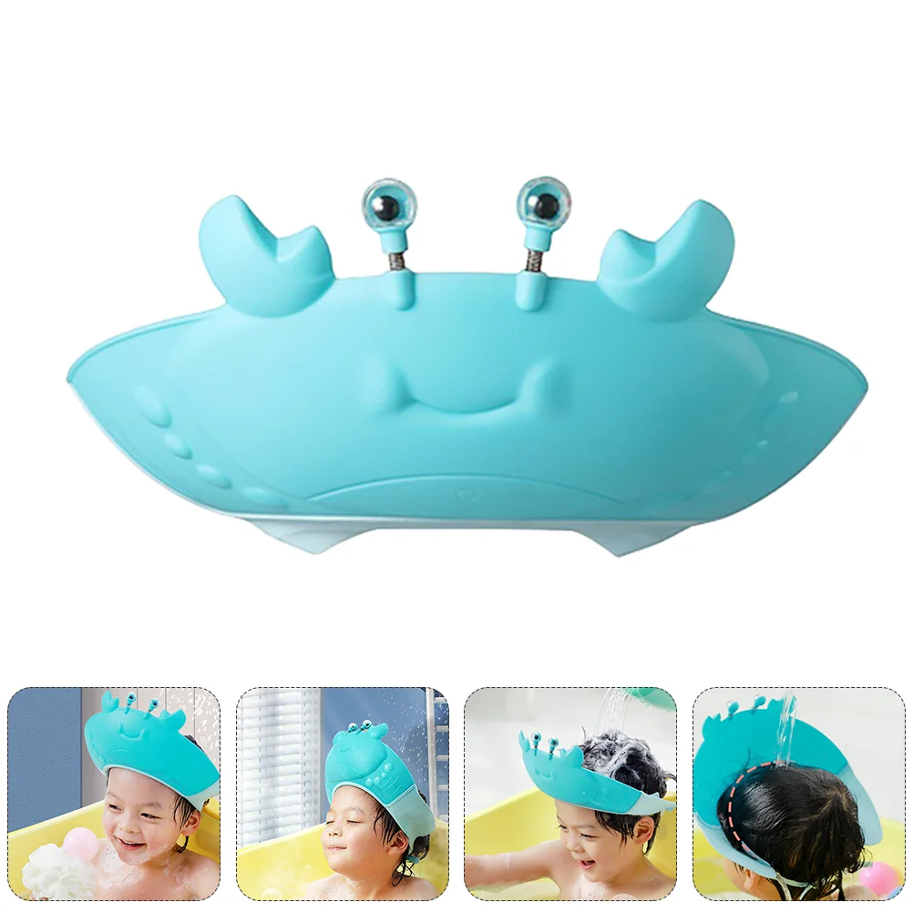 

Cartoon Baby Shampoo Hat Bath Eye Protection Tool Children Hair Washing Hat