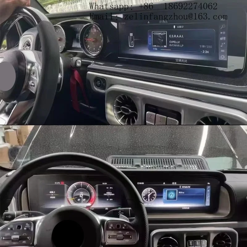 Фото Б/у ЖК-дисплей для приборной панели Mercedes-Benz G-класса W463 W464, подходит для моделей D350D G400D G500D G63 №1