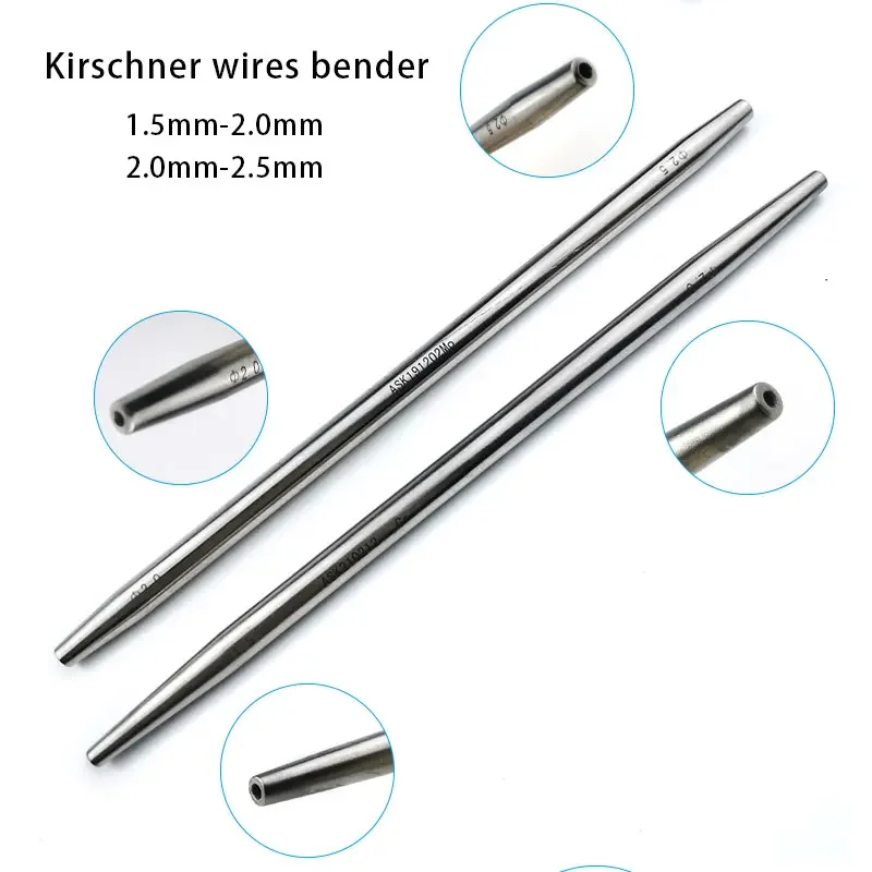 

1pcs Stainless Steel Bone Kirschner Wires Bender Orthopedic Instrument