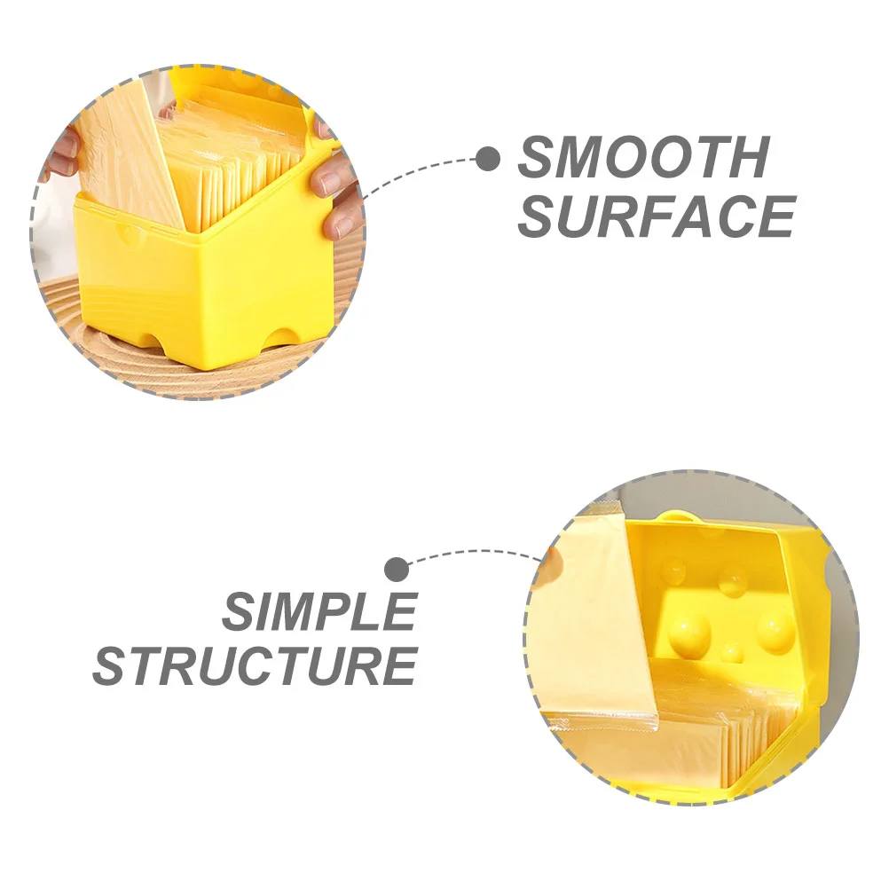 2 шт. коробка для хранения сыра чехлы ломтиков масла пищевые контейнеры с