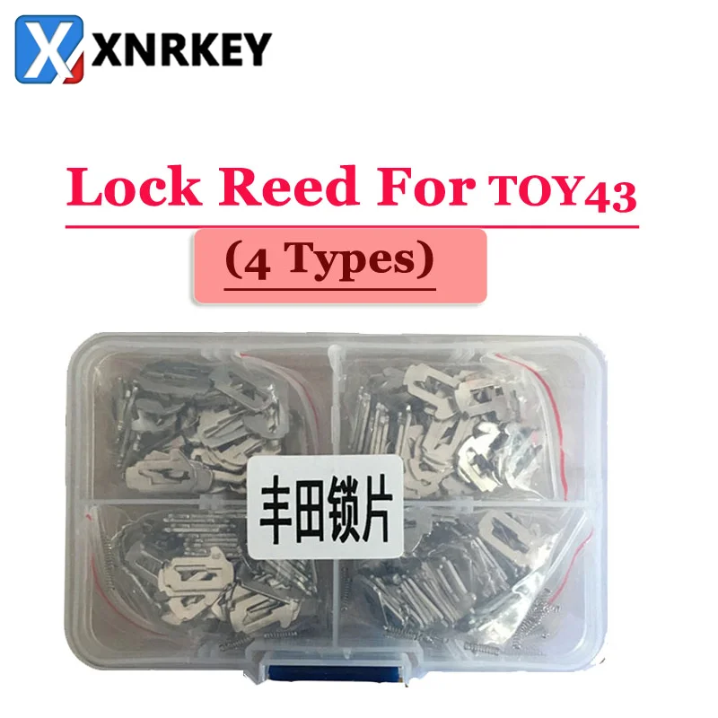 

Набор XNRKEY для ремонта автомобильных замков для Toyota TOY43, слесарные принадлежности 100 шт./корт (каждый тип 25 шт.)