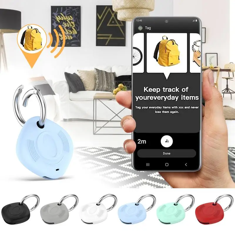 

Защитный чехол для Smart Tag Locator | Нескользящий Силиконовый Чехол | Противоударный портативный чехол для Smart Tag GPS Locator