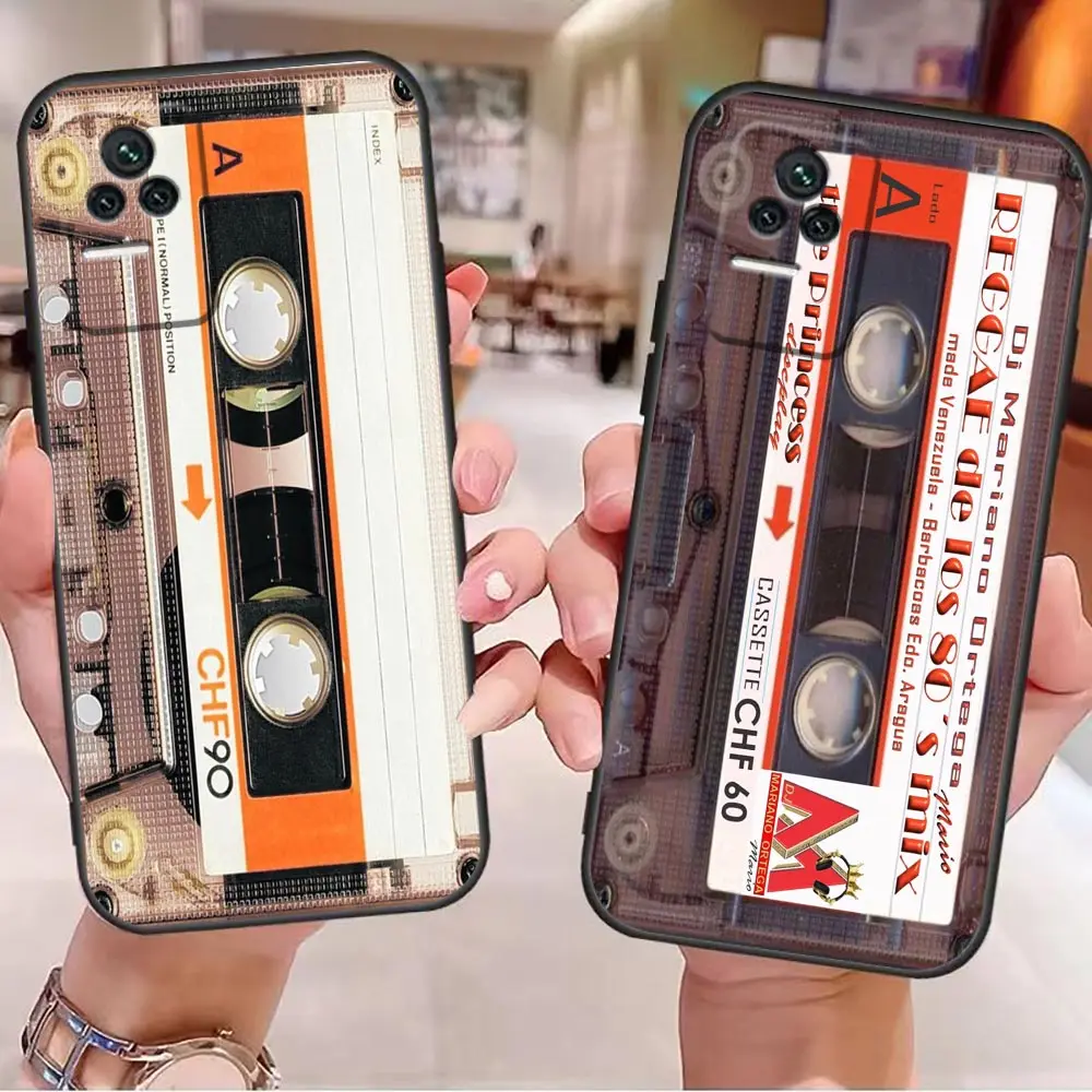 

Phone Case For Redmi K40 K30 K20 12C 10 10C 9T 9C 9A 9 8A 8 7A 7 6A 6 5A 5 4X 4A Pro Plus 5G Fundas Capa Retro Cassette Style