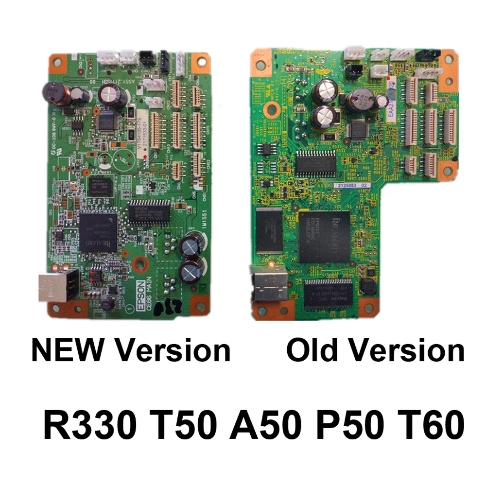

FORMATTER PCA ASSY Formatter Board Logic Main Board MainBoard for Epson T50 R330 Printer Mother Board