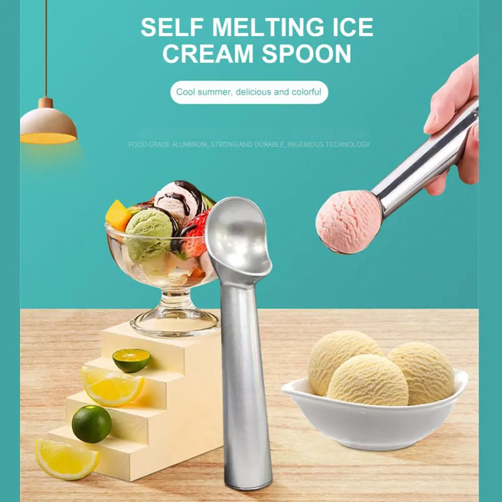 

Portable Ice Cream Scoop Dessert Shop Haagen-Dazs Ice Cream Scoop Aluminum Alloy Ice Cream Ball Digger Home Kitchen Accessories