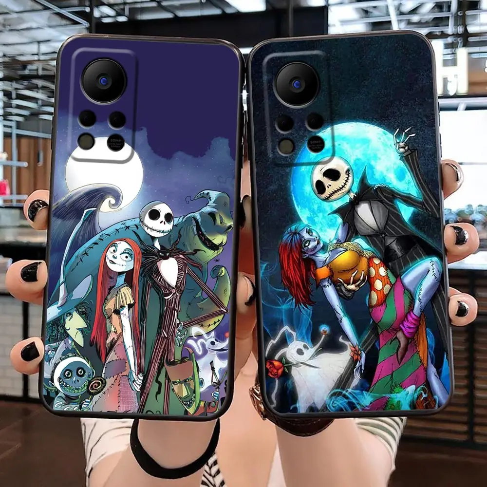 

Case For Infinix TECNO CAMON 19 16 X NEO 8 POVA 4 2 NEO2 NOTE 12 G96 11 10 8 8I S5 Pro 5G Case The Nightmare Before Christmas