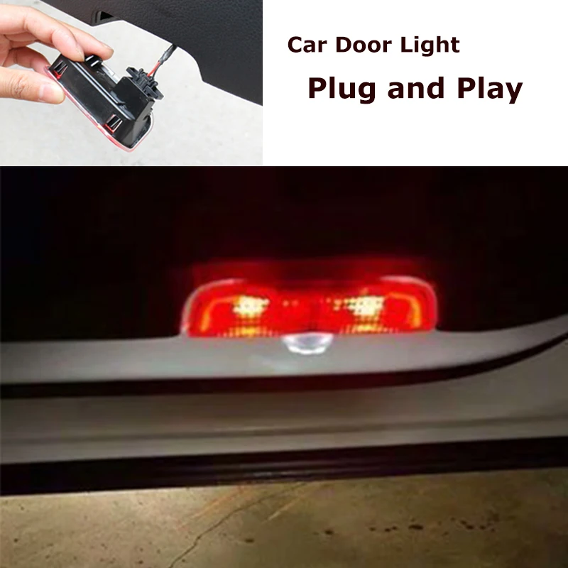 Фонари для автомобильных дверей VW Tiguan MK1 MK2 Touareg 7 P Golf 5 6 Jetta MK5 MK6 MK7 Passat B6 B7 B8 B9 CC