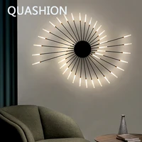 led ceiling lights nordic bedroom acrylic ceiling lamps fashion living room decors lamp indoor lustre new home decor chandeliers