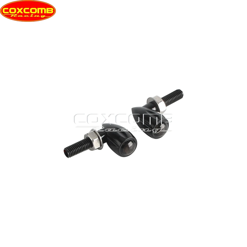 Фото Светодиодный указатель поворота мотоцикла, мигалка, мини-пуля для Benelli Ducati YAMAHA FZ YZF MT BMW Kawasaki, мигалка, сигнальная лампа №3