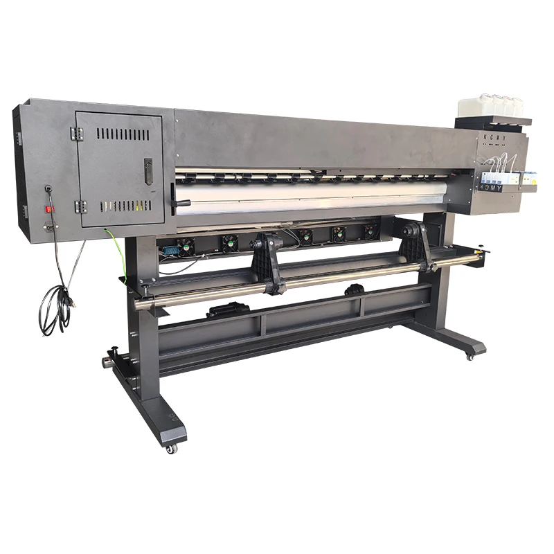 Flex banner printing machine for small business with single xp600 DX5 i1600 I3200 large format printers