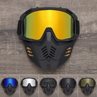 motorcycle riding mask goggles anti uv windproof sand prevention face mask cycling racing outdoor ski motocross helmet mask