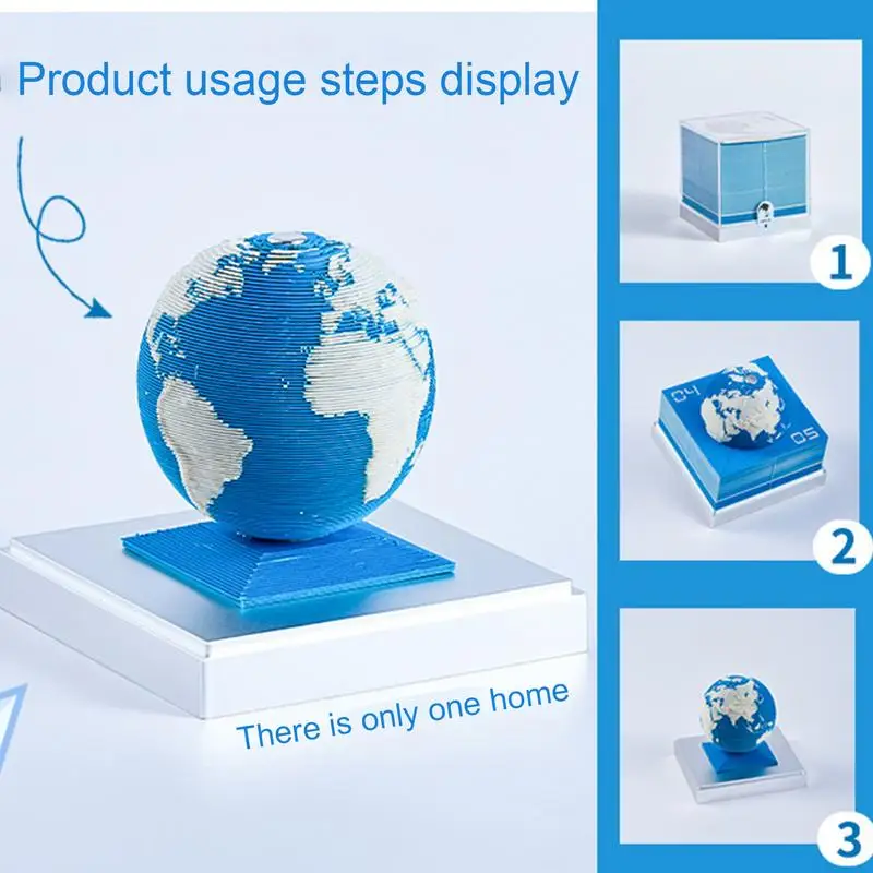 Земляной календарь 3D-календарь 2024 резьба по бумаге художественный блокнот