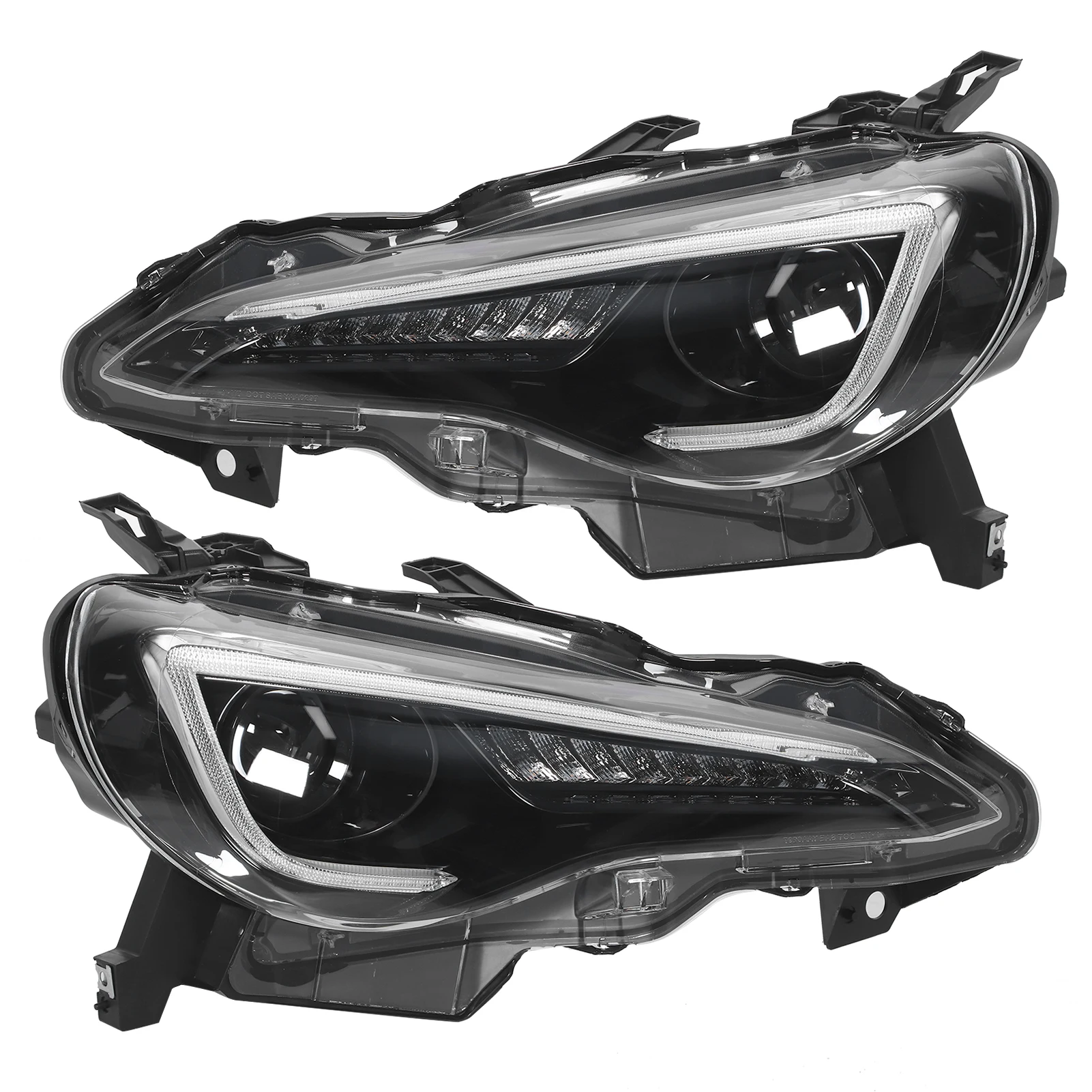 

VLAND LED Projector Dynamic Headlights Dual Beams Fit for Subaru BRZ / Scion FR‑S 2012‑2020 LHD