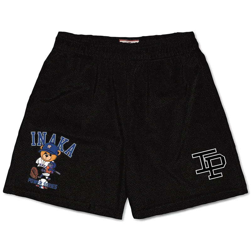 

Inaka Power Shorts 2022 Summer GYM Men Women Running Sports Basketball Fitness Pants Mesh Fast Dry homme Breathable Trend Shorts