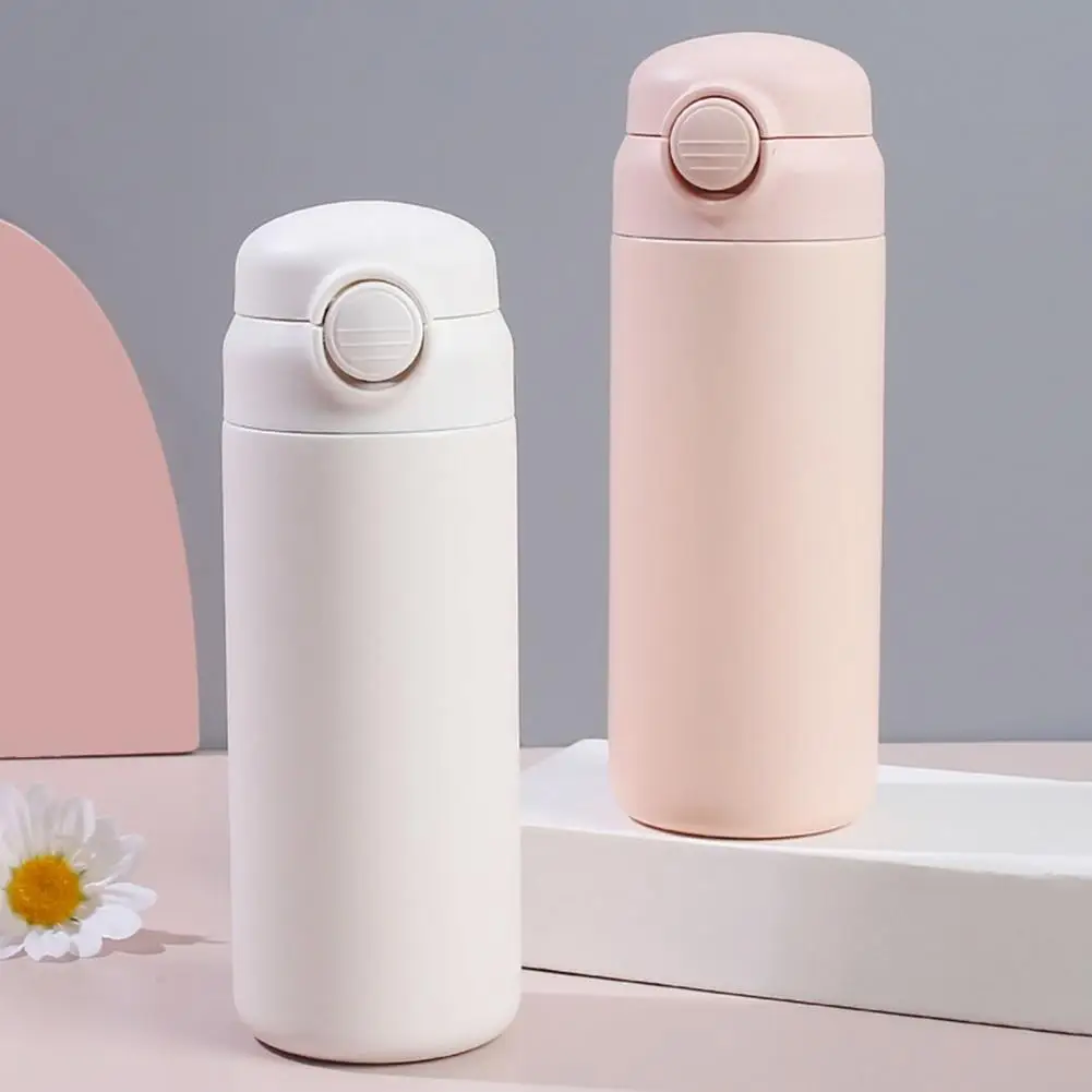 

Вакуумная бутылка, многоразовая Изолированная бутылка из нержавеющей стали для прямого питья, полезная откидная крышка, термобутылка для воды