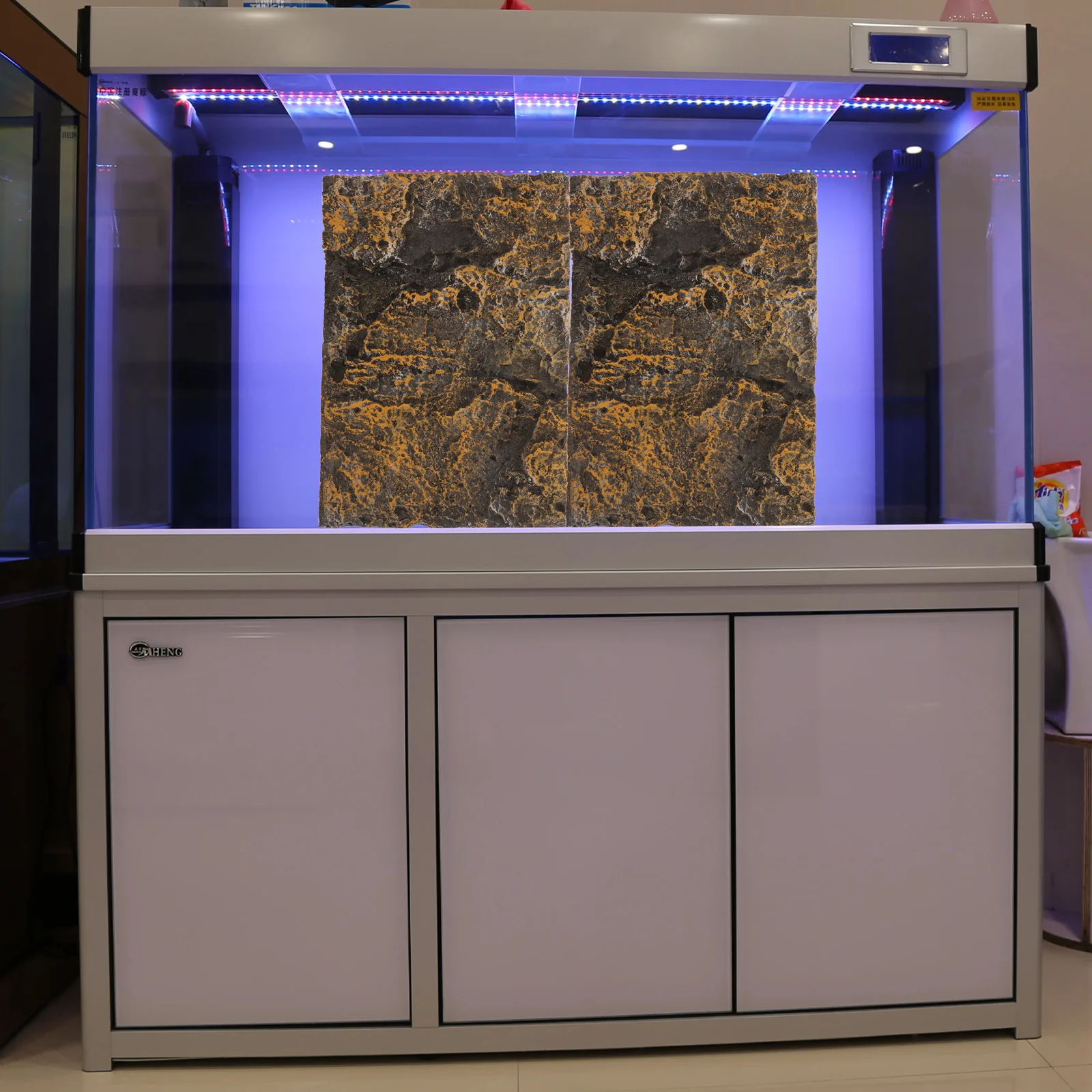 3d фоновая доска для рок-животных рептилий аквариума фоны стеклянные рыбы