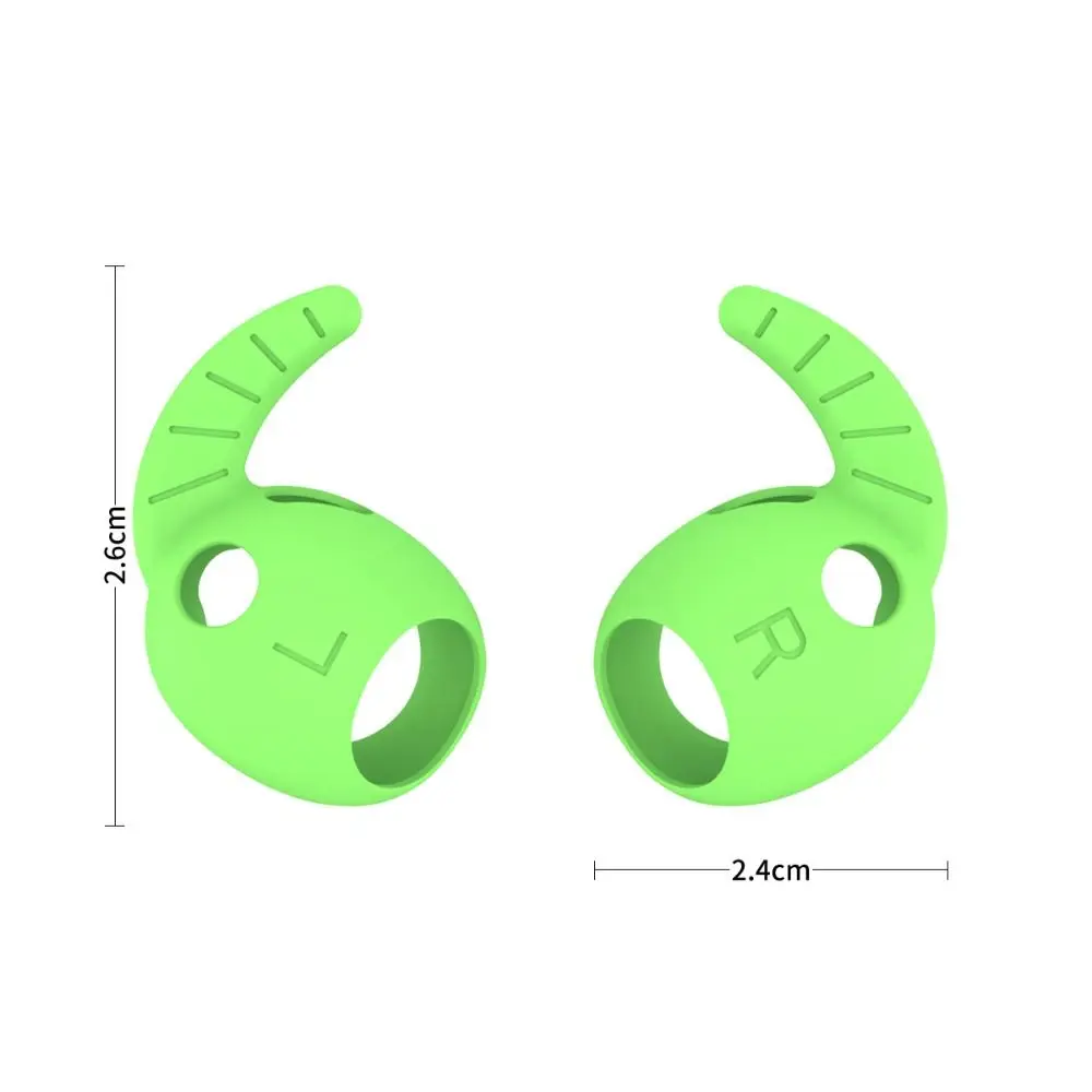 5 пар новых силиконовых насадок для ушей крючок с крыльями аксессуары наушников