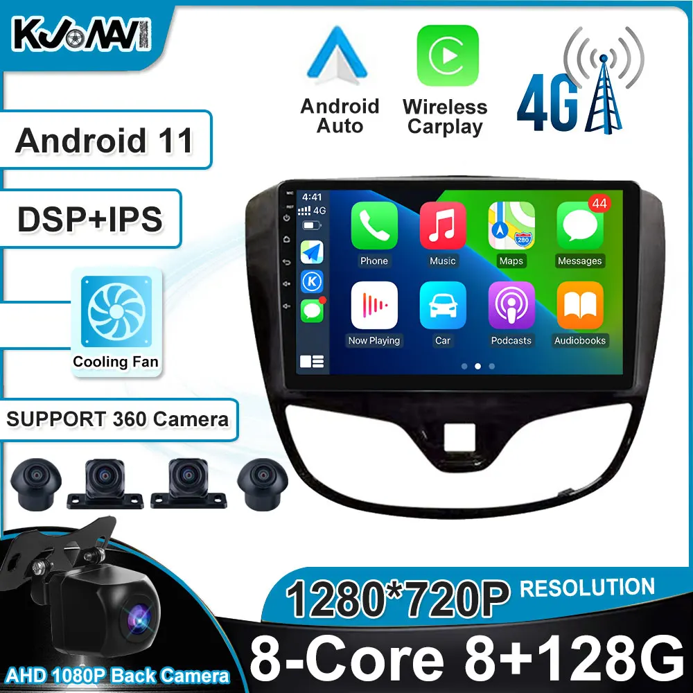 

Android 11.0 Car Radio GPS Navigation Stereo Receiver Auto Multimedia Player For Opel Karl For Opel Vinfast 2017-2020