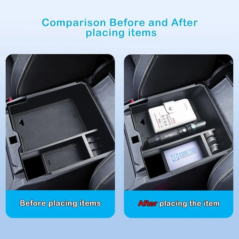 Органайзер центральной консоли совместимый с 2024 вставными лотками для