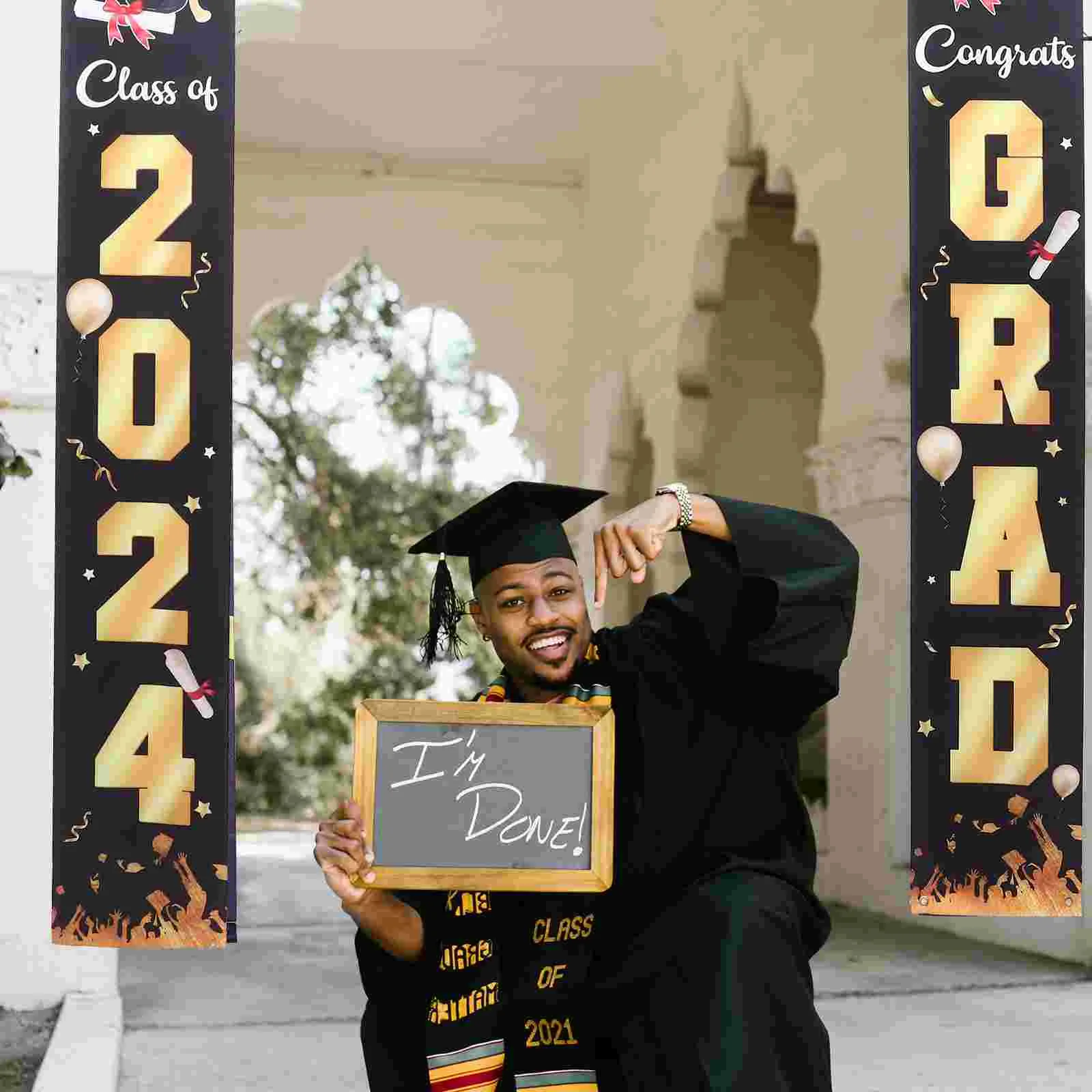 Окончание учебного сезона двойное оформление настенный знак домашний декор