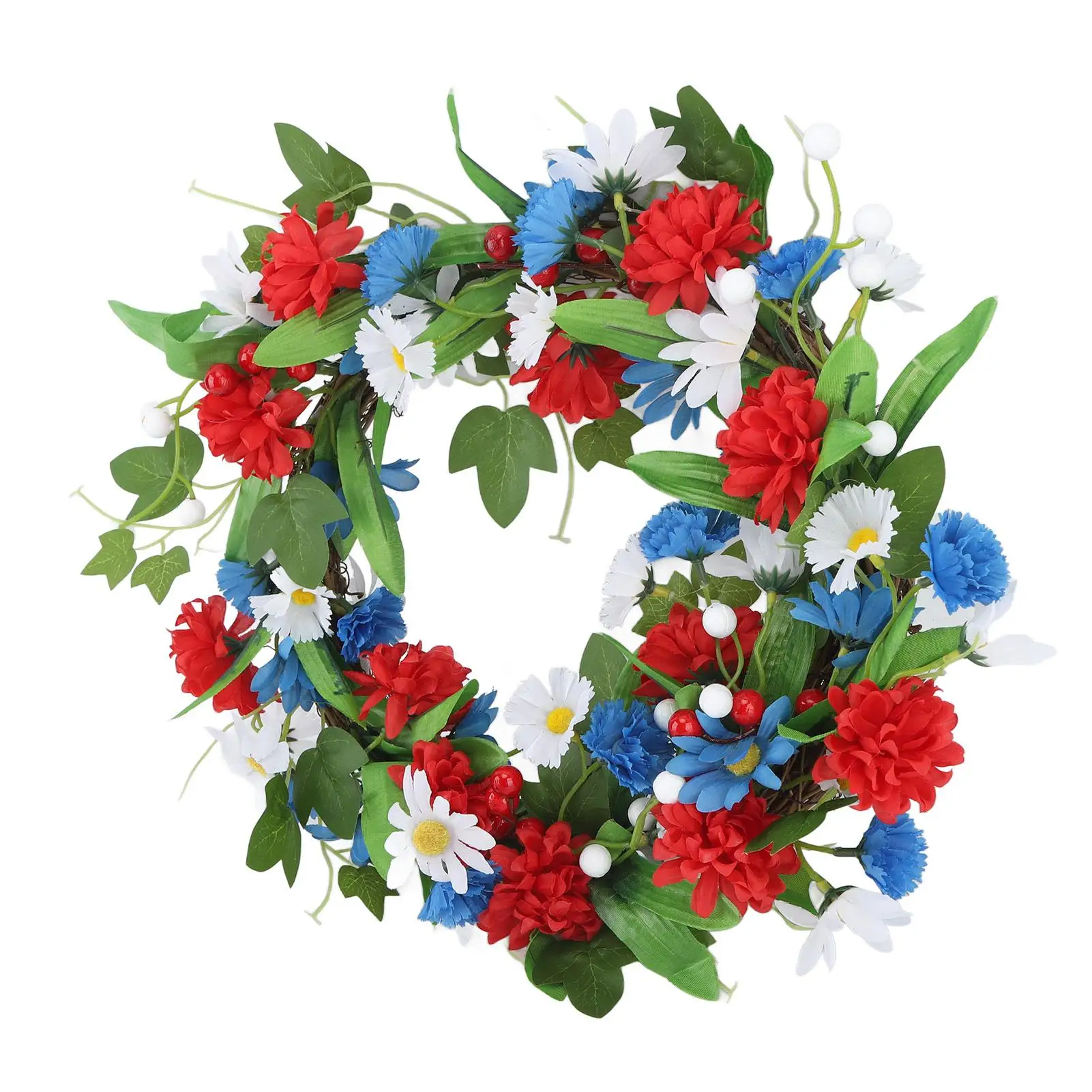 Венок на День Независимости-изысканный прочный декор для входной двери и