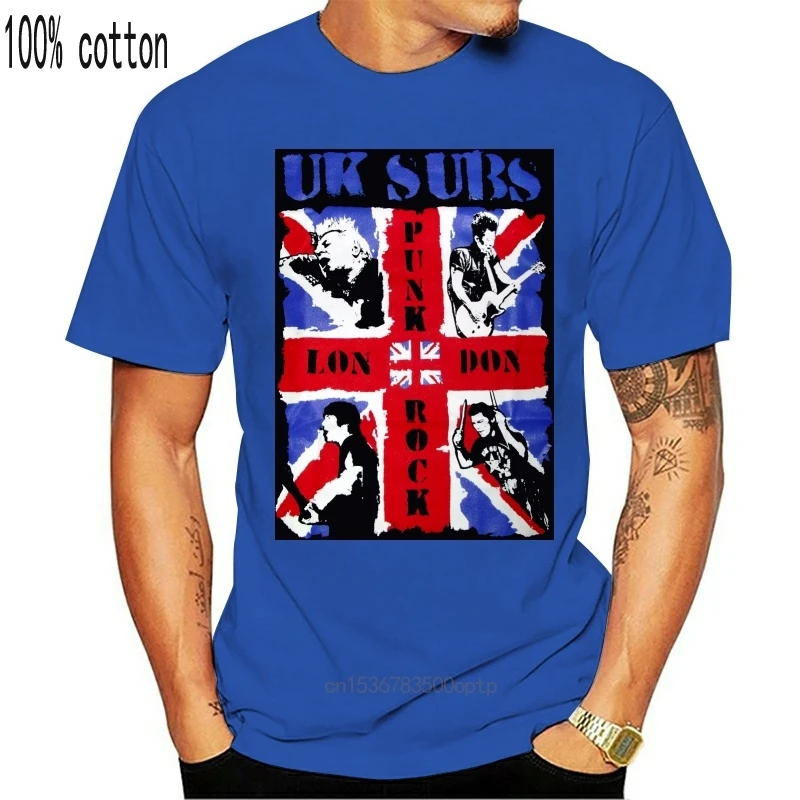 

Man Clothing U.K. Subs MenS London Punk Rock T-Shirt Xx-Large Black 844355046289 Custom Screen Printed Tee Shirt
