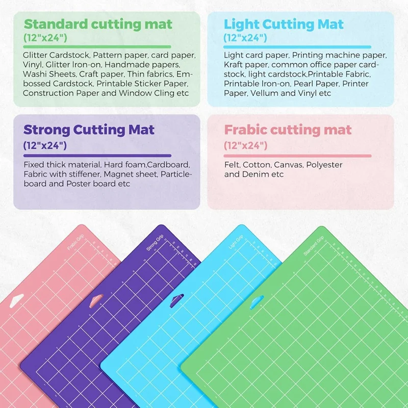 Комплект из 6 ковриков для резки 12 х 24 дюйма коврики рукоделия стандартный