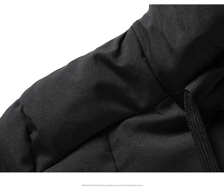 Autumn and Winter 2022 Fashion Discovery Casual Warm Hooded Jacket Waterproof Wind proof Breathable Jacket Casual High quality