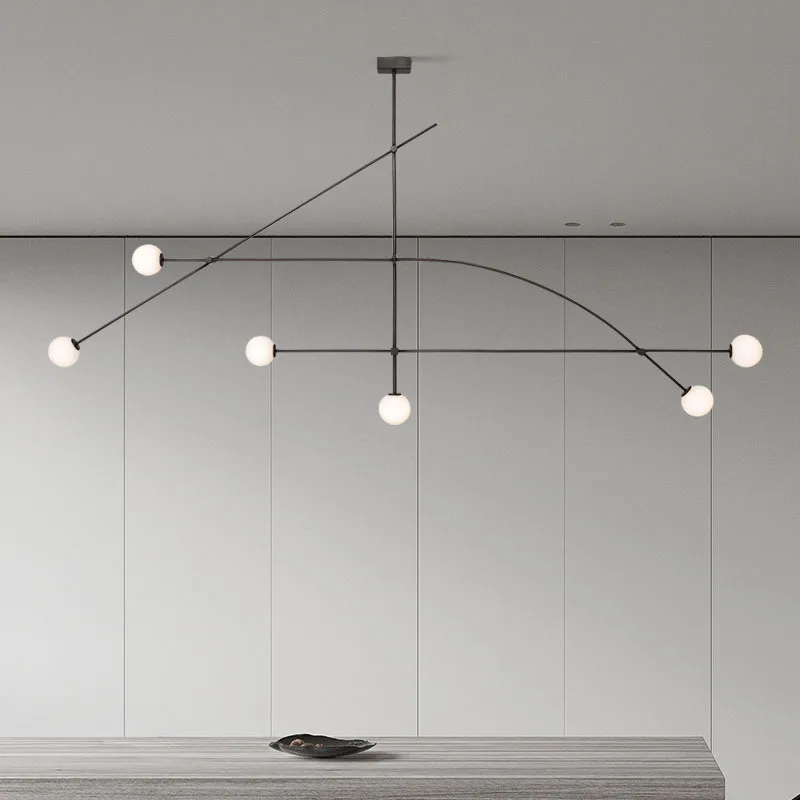 

Postmodern Geometry Multiple Chandelier Lighting Modern Living Room Luminaire Ceiling Chandeliers for Restaurant Bed Room Lustre