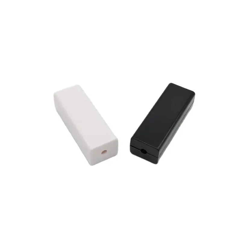 

Free Shipping 2Pcs RJ45 Connector White Small Plastic USB Wireless Outlet Box Pcb Distribution Enclosure 59x21x18mm