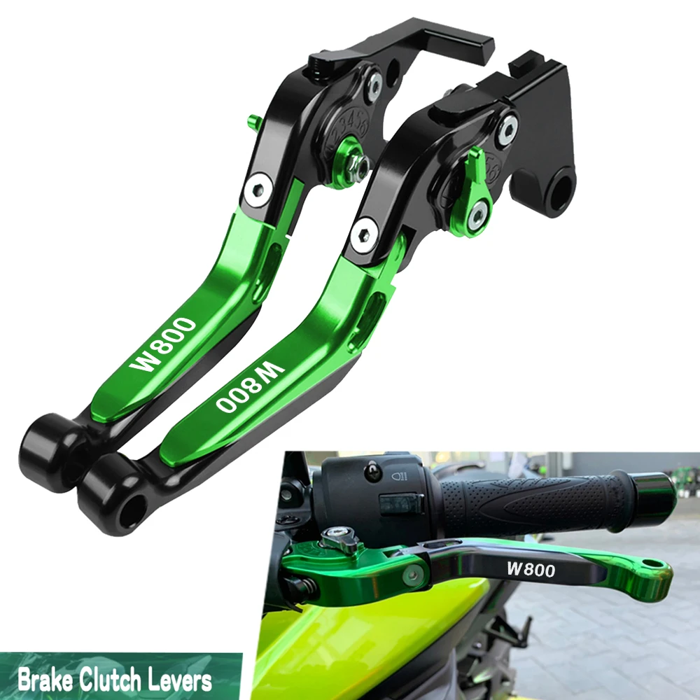 

Motorcycle Accessories CNC Adjustable Brake Clutch Levers Brakes Handlebar For Kawasaki W800 W 800 SE 2012-2016 2013 2014 2015