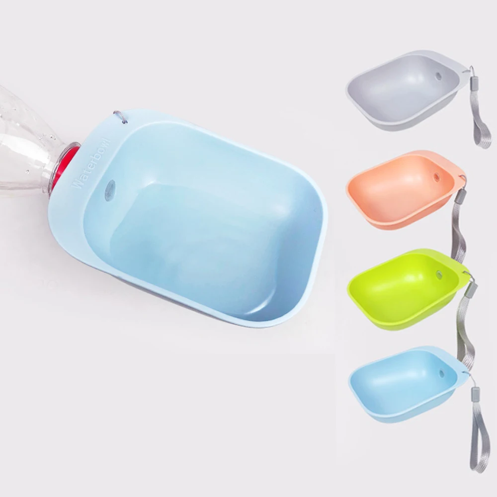 

Pets Outdoor Portable Water Dispenser Plastic Water Bottle Feeder For Cat Dog Drinker Supplies Accessories
