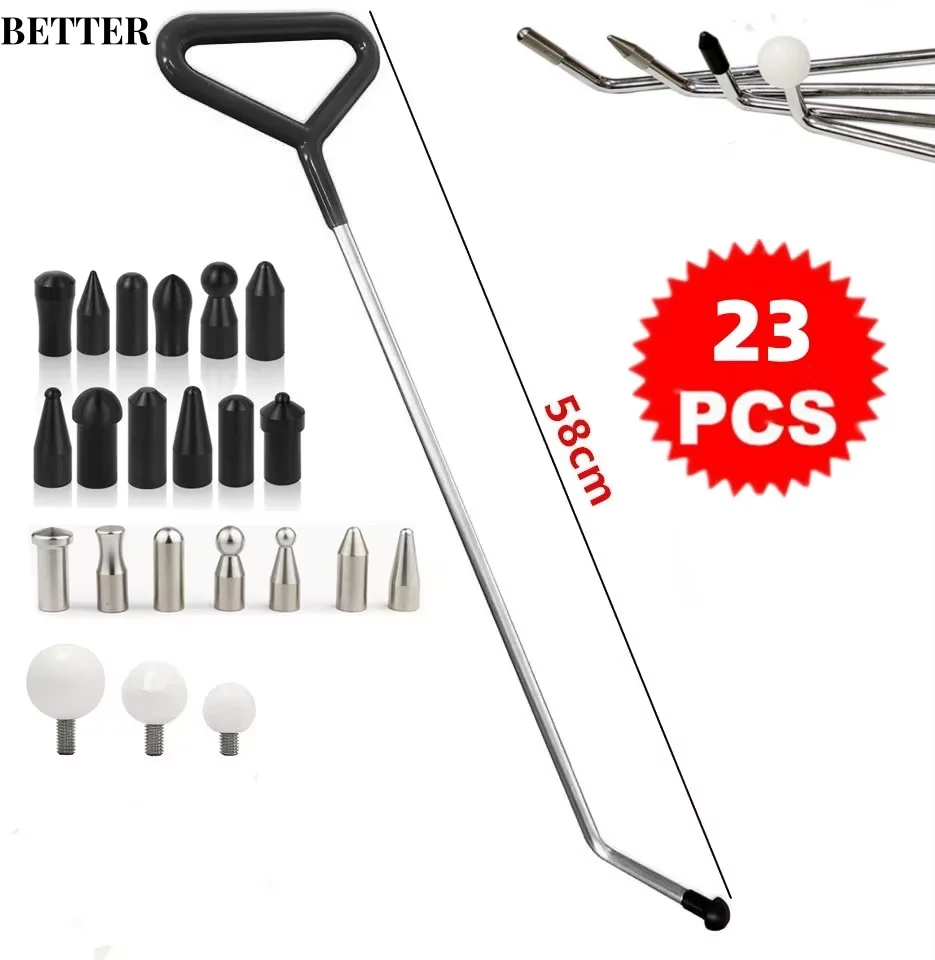 Стержни для удаления вмятин новый дизайн инструменты крючков толкатель черный