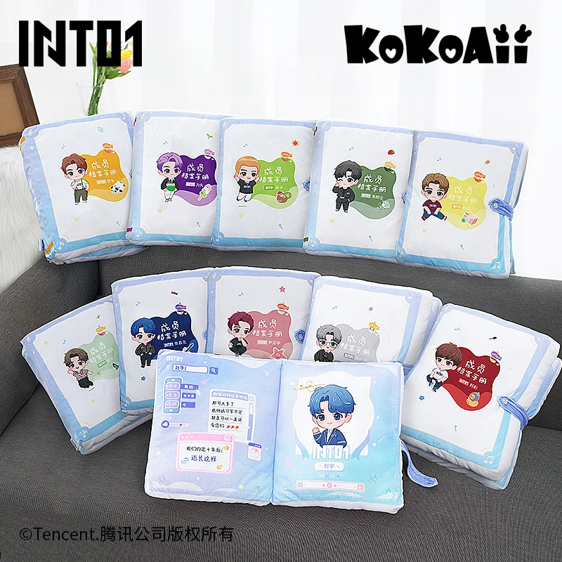 INTO1 Liu Yu Mika Rikimaru Santa Lin Mo Bo Yuan Gao Qingchen Nine Yin Haoyu Zhang Jiayuan Zhou Keyu плюшевая подушка - купить