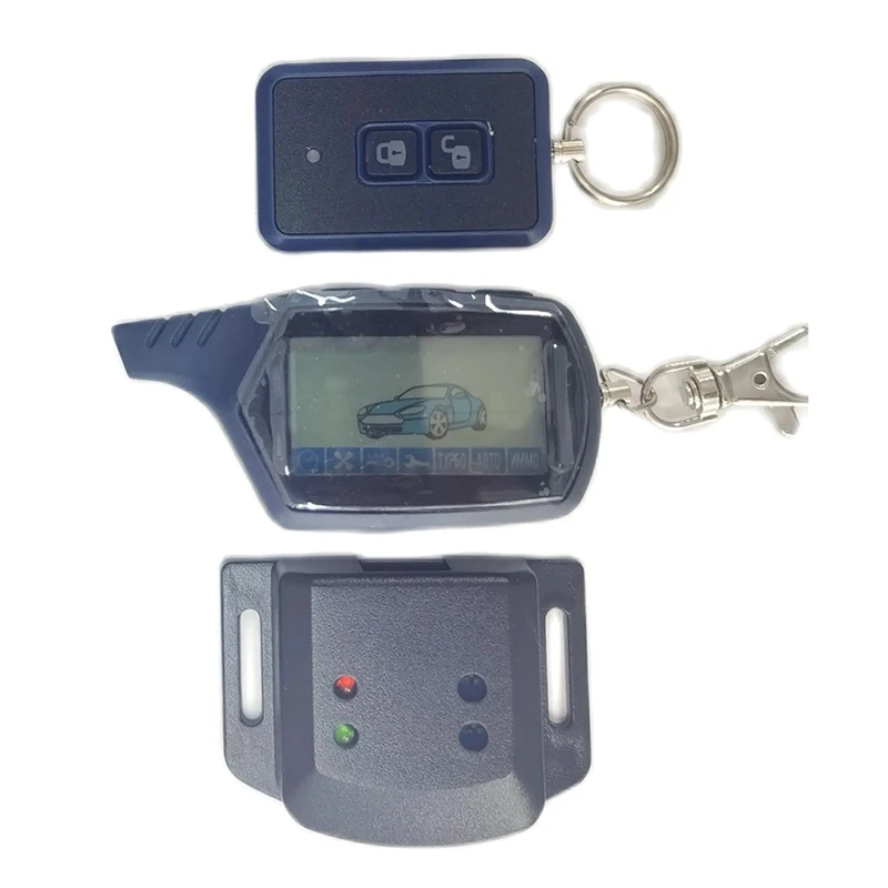 Автомобильная 2-сторонняя противоугонная сигнализация с ЖК-дисплеем A91 для