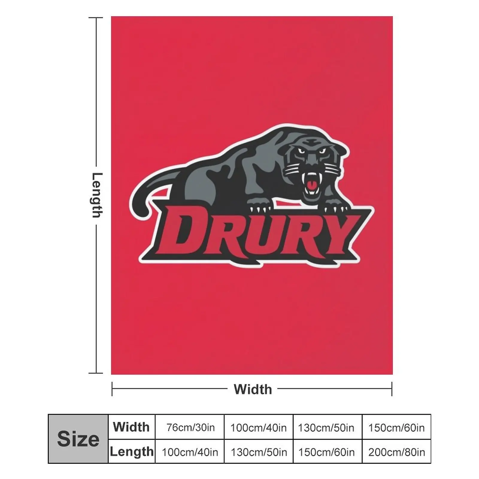 Одеяло Drury Athletics Плед Спальный мешок Летние идеи подарков на День святого