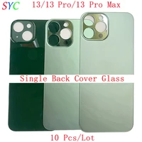 10pcslot rear door big hole camera hole battery cover housing case for iphon 13 13 pro max back cover with logo repair parts