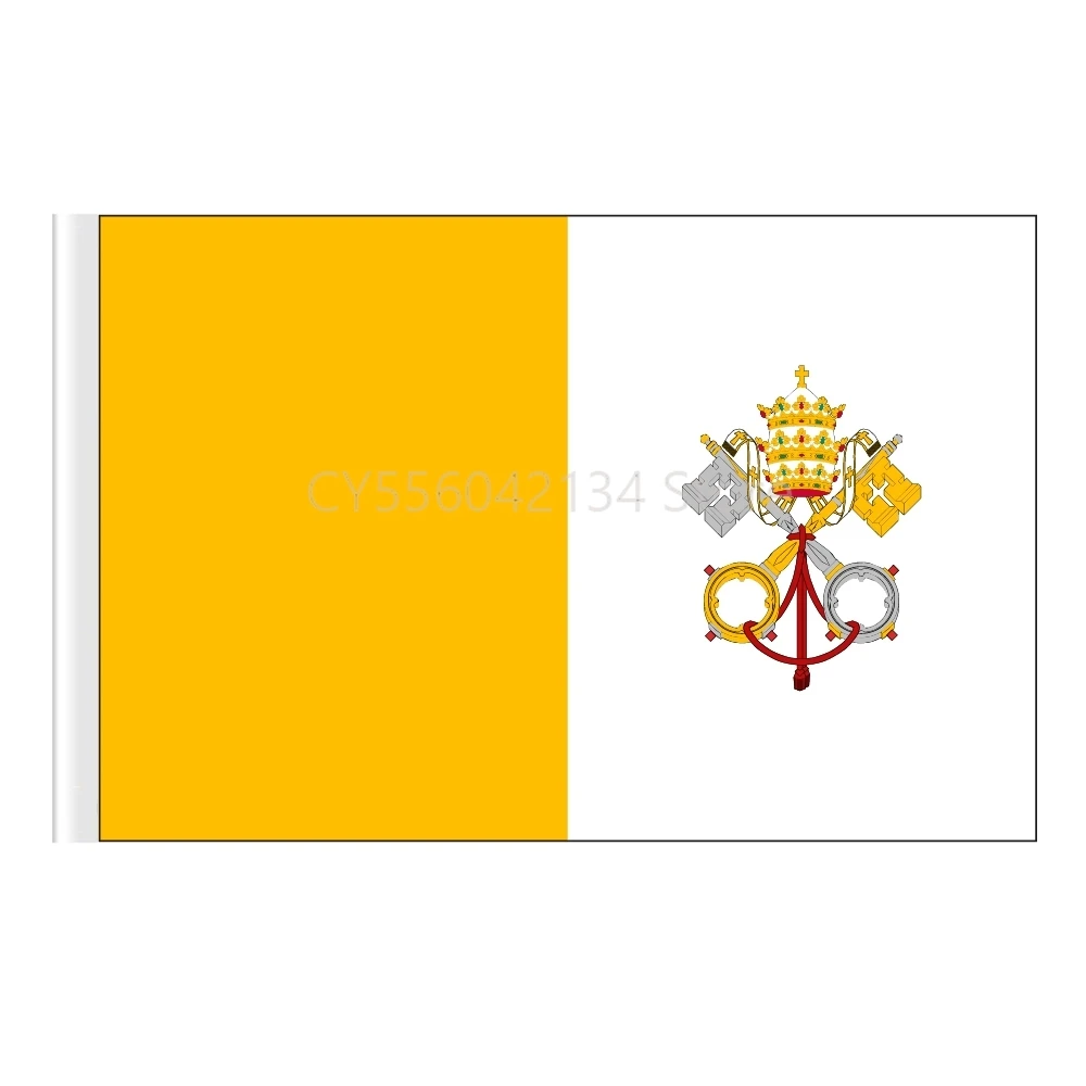 Vatican flag Home Decoration Outdoor Decor Polyester Banners and Flags 90x150cm 120x180cm