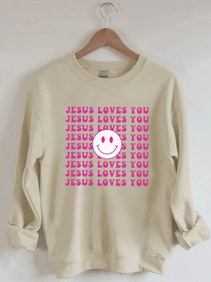

JESUS LOVES YOU Unisex Sweatshirt