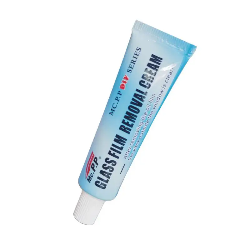 

Glass Oil Film Removing Paste Car Windshield Oil Film Cleaner Glass Stripper Water Spot Remover Kit Automotive Glass Dirt
